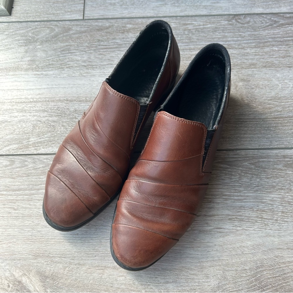 Rieker Anti Stress Brown Comfort Slip On Loafer